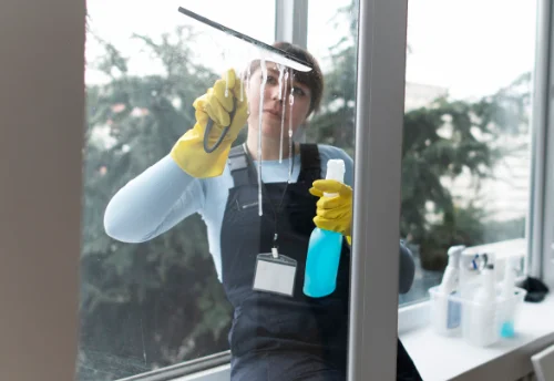 Nettoyage de vitres intérieures et extérieures à Troarn